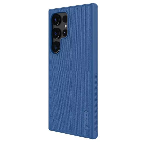 Husa protectie Samsung Galaxy S24 Ultra, Nillkin Frosted Series, PVC, Blue 2