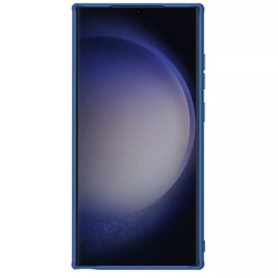 Husa protectie Samsung Galaxy S24 Ultra, Nillkin Frosted Series, PVC, Blue 3