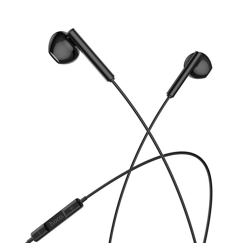 Casti audio cu microfon Hoco M65, conector Type C,  stereo, 1.2 metri, negre 2