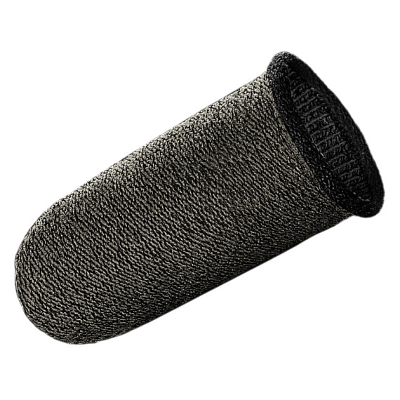 Degetare antialunecare Hoco GM4, fibra conductiva, pentru jocuri, Anti-Condens, Phantom, Black/Silver 5
