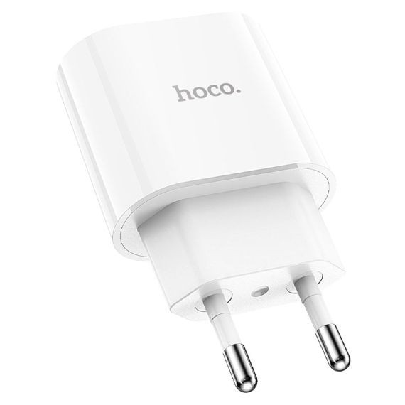 Incarcator casa Hoco C94A, 1 x USB-C PD 20W/3A, incarcare rapida, alb 3
