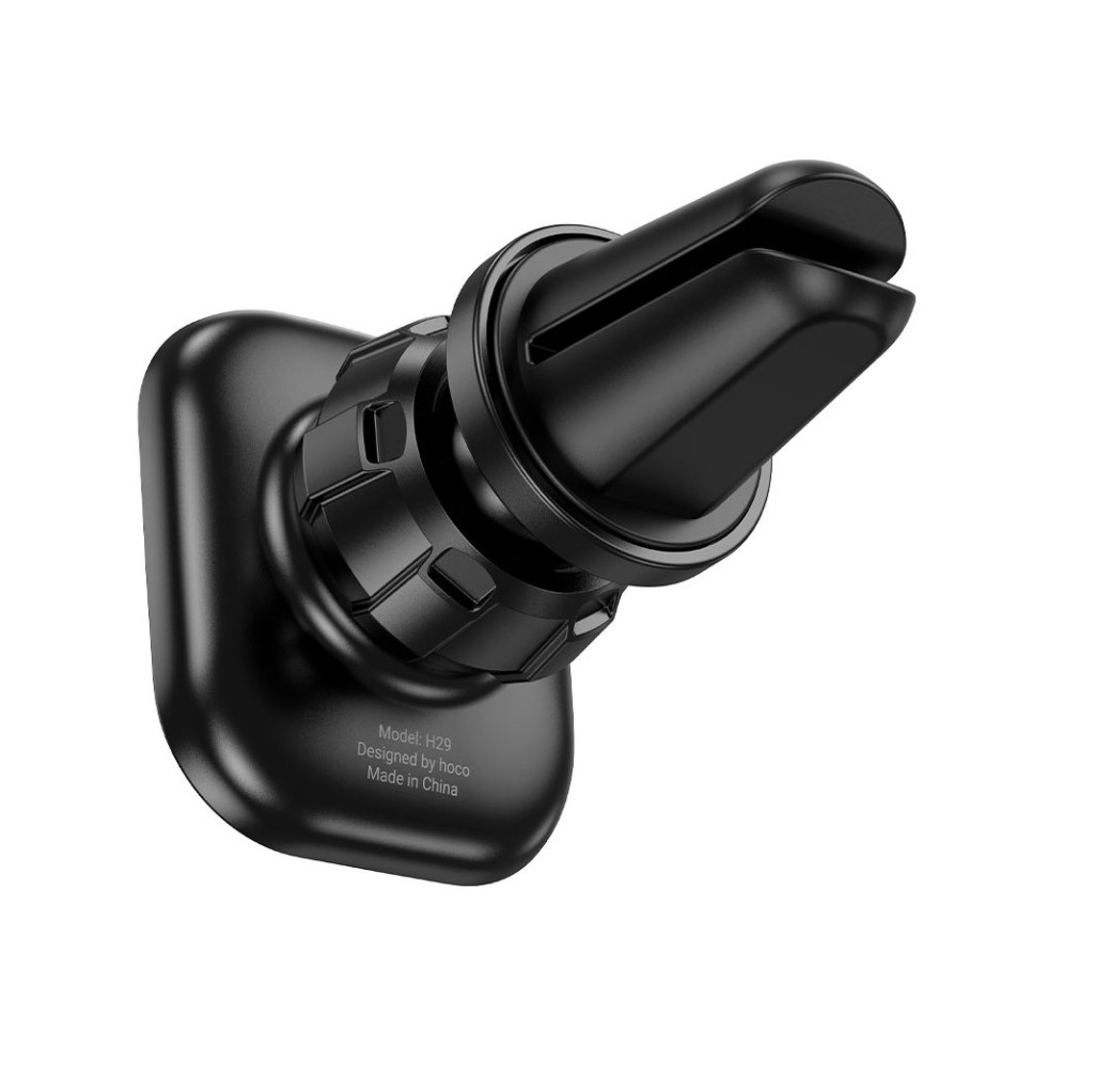 Suport auto magnetic Hoco H29, rotatie 360 grade, prindere la ventilatie, negru 2