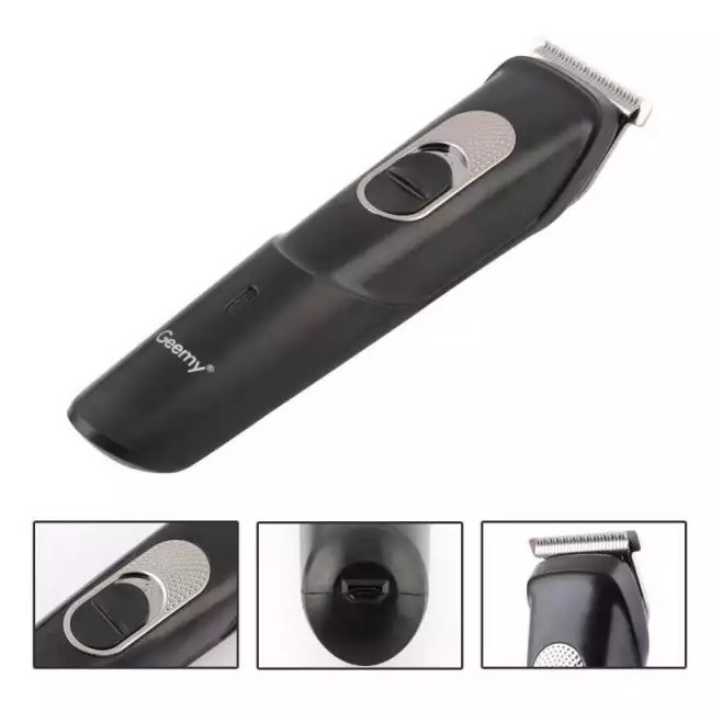 Aparat de tuns GEEMY GM-6583, acumulator, incarcare MicroUSB, negru 3