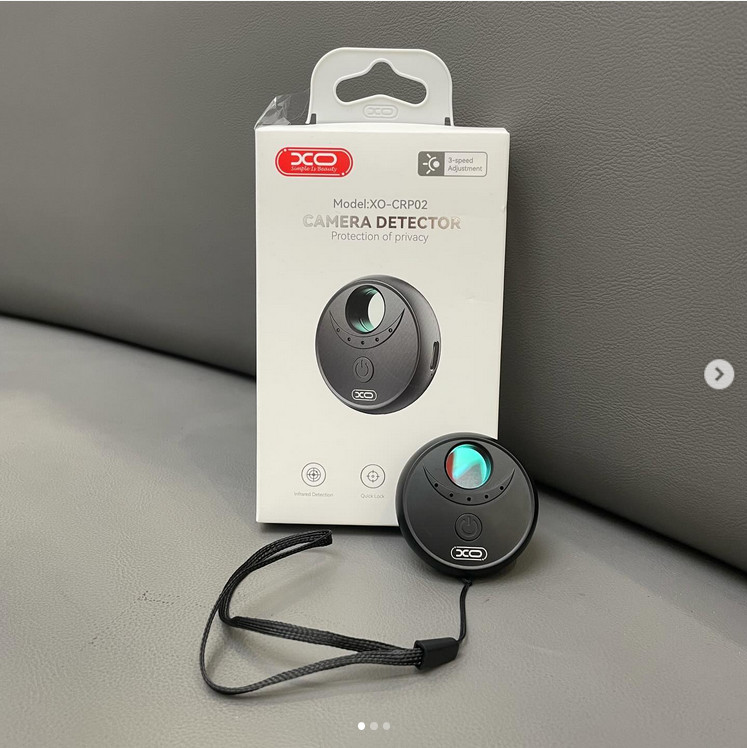 Smart Detector XO CRP02, detector camere video ascunse, InfraRed, 10 m radius, negru 3