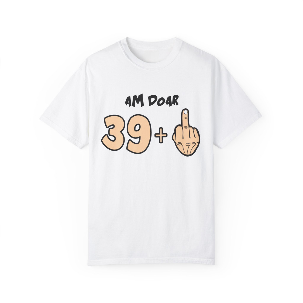 Tricou personalizat alb, unisex, varsta ta +, modal, diverse marimi 3