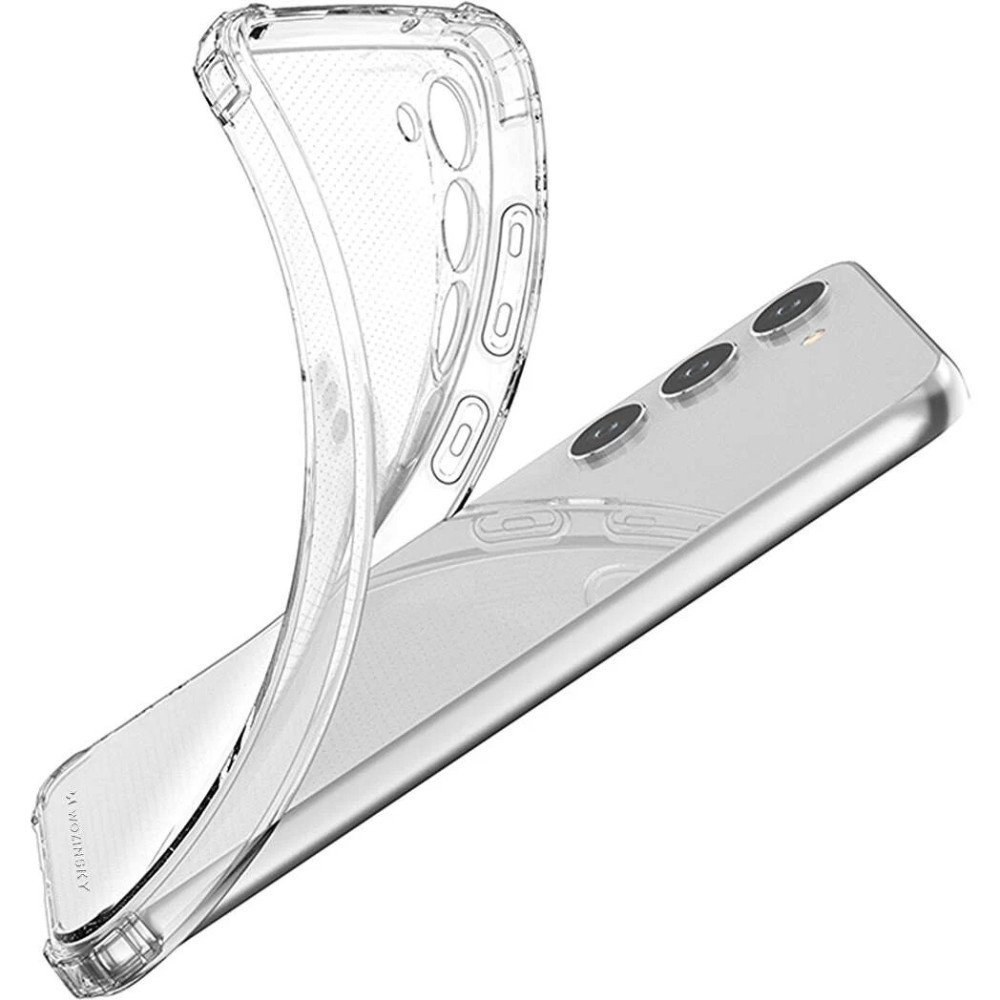 Husa Samsung Galaxy A56, TPU transparent, intarituri in colturi, grosime 1,5 mm 3