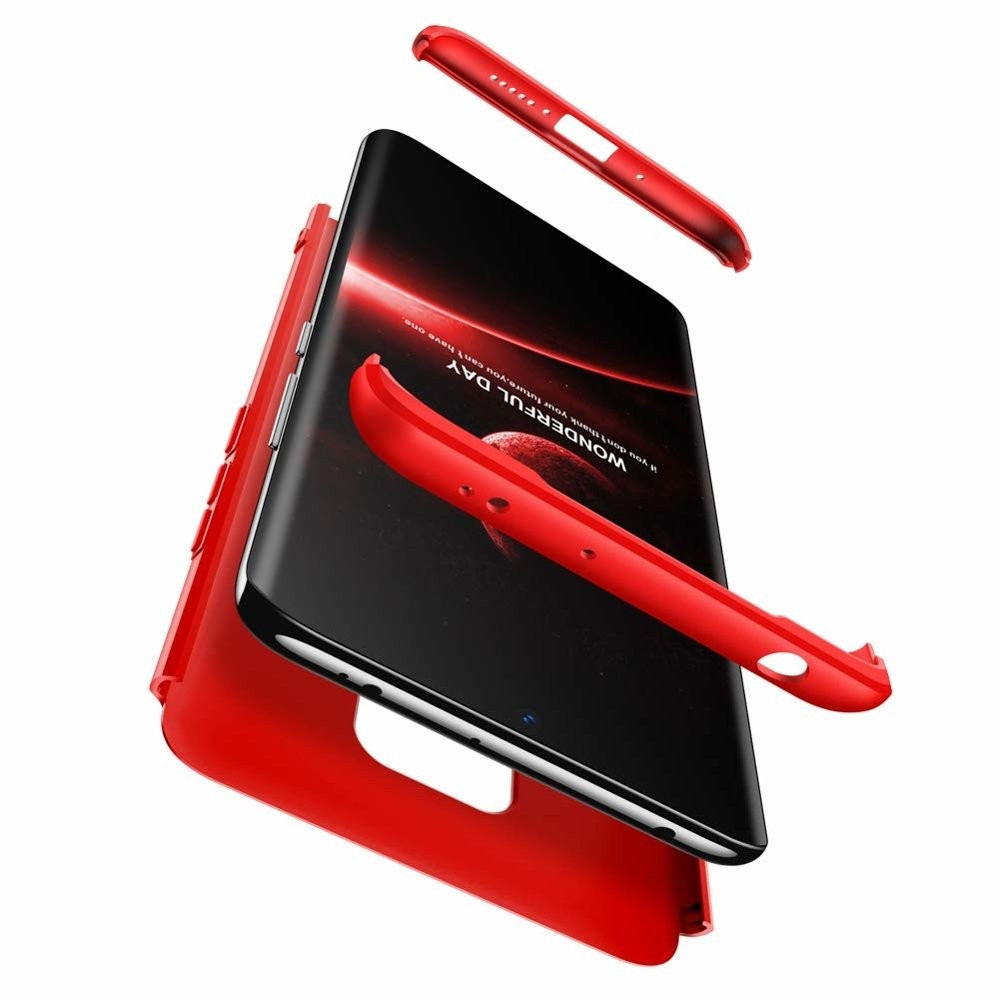 Husa Full cover GKK (fata + spate) pentru Huawei Mate 20, rosie 5