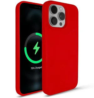 Husa Apple iPhone 15 Pro, Luxury Silicone, catifea in interior, rosie