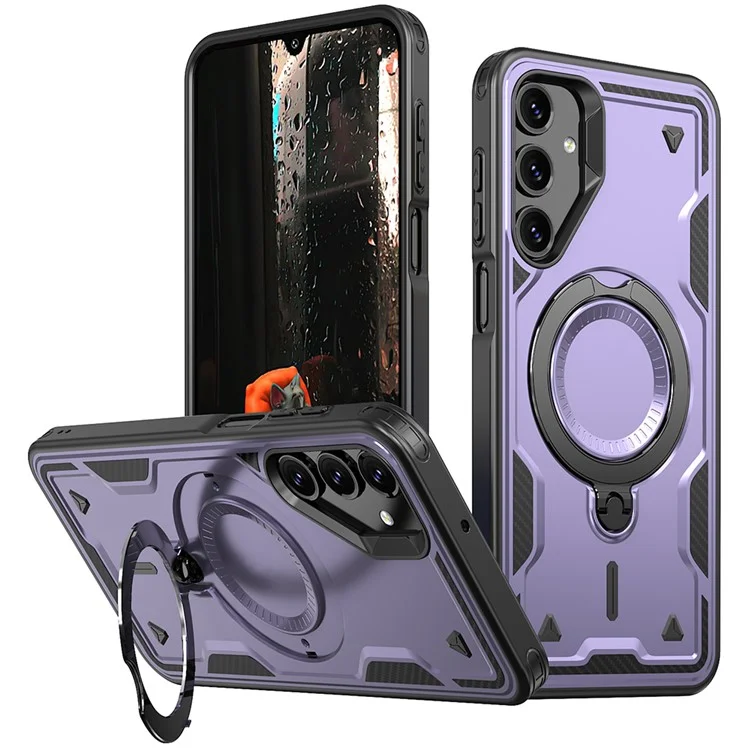 Husa Hybrid Armor » Xiaomi 15T, MaGreyng, multiangle, Purple