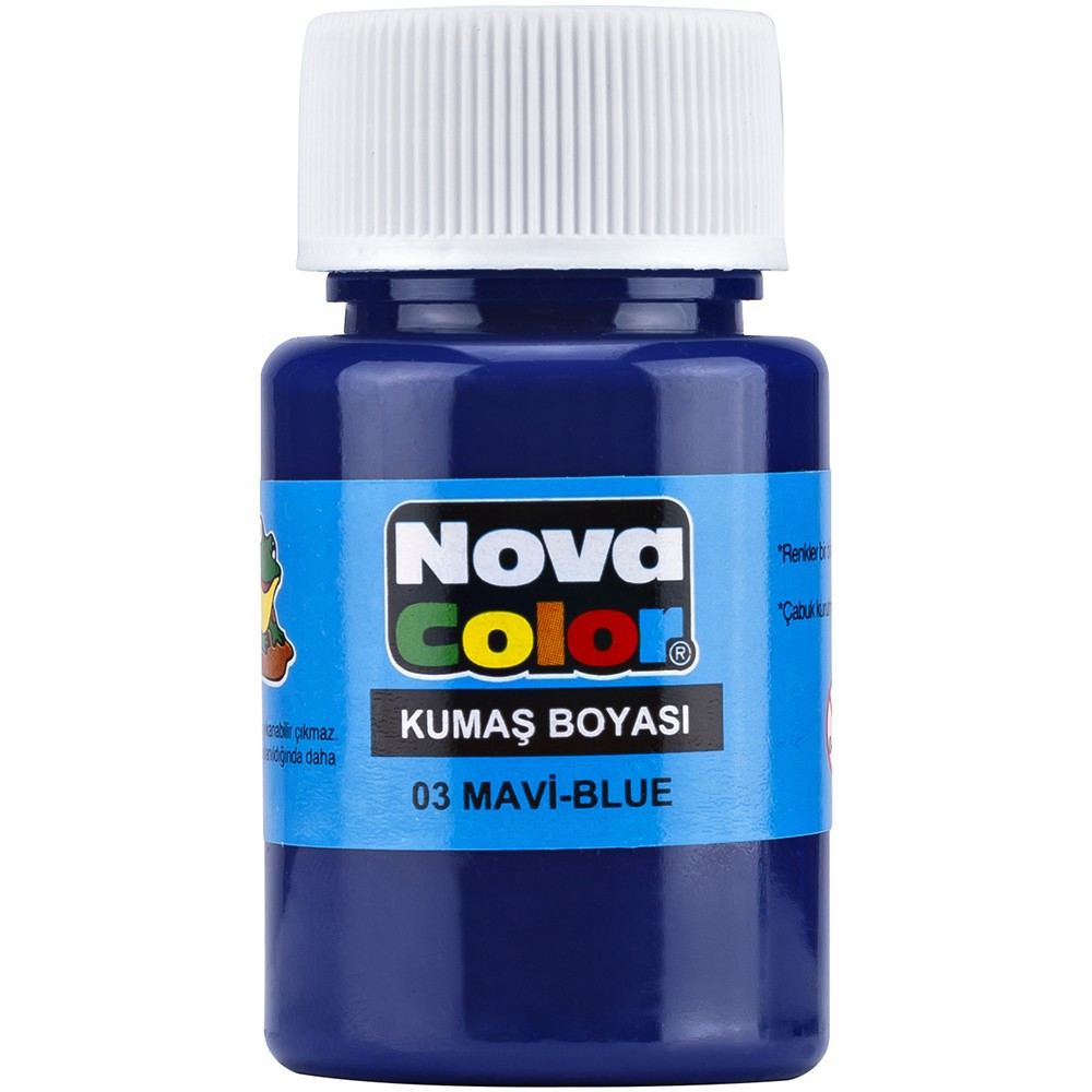 Set vopsea pentru textile Nova Color, 12 X 30 ml 2