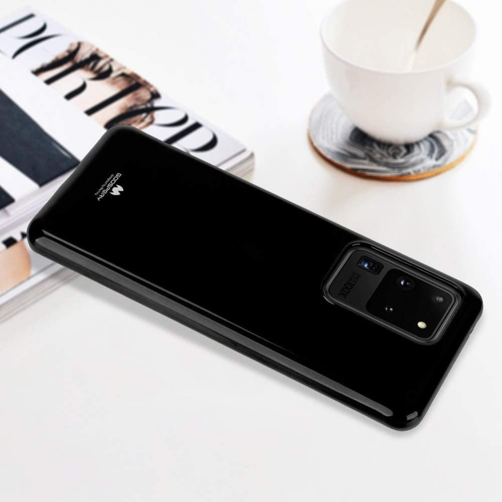 Husa de protectie Samsung Galaxy S20, Mercury Jelly Case, neagra 4