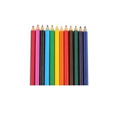 Set mini creioane colorate Flair Creative FA 8050, corp rotund, 12 culori 2