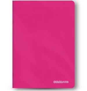 Caiet scolar A4 Colorarte, 60 file, matematica, coperta plastic roz, 70g/mp