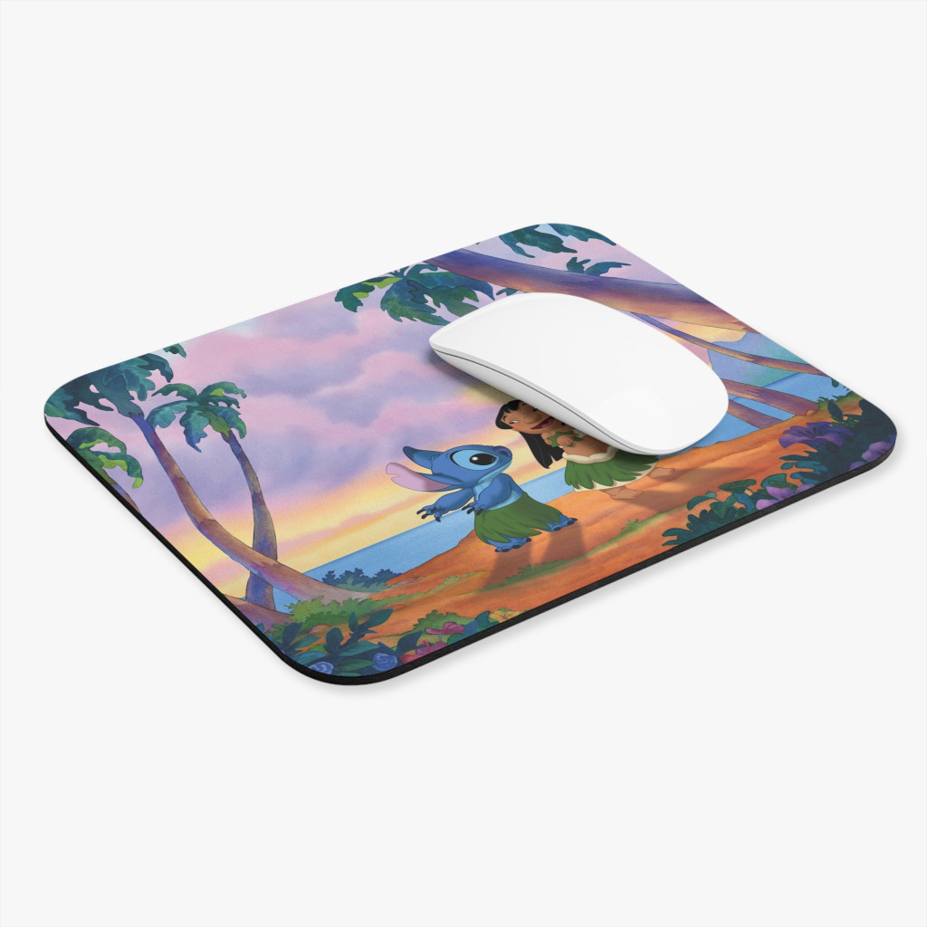 Mousepad personalizat, design Stitch dancing, 22 x 18 cm 2
