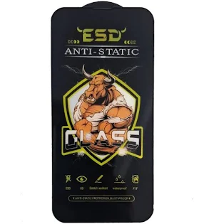 Folie sticla Apple iPhone 16e, Full Glue Bull Antistatic, ESD, margini negre