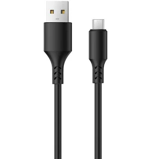 Cablu de date si incarcare USB to MicroUSB Setty, 1 metru, 1A, negru