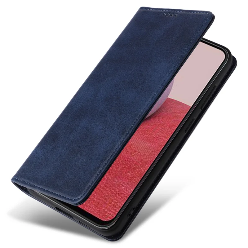 Husa Flip Leather » Samsung A07, Deluxe, Magnetic Wallet, Blue