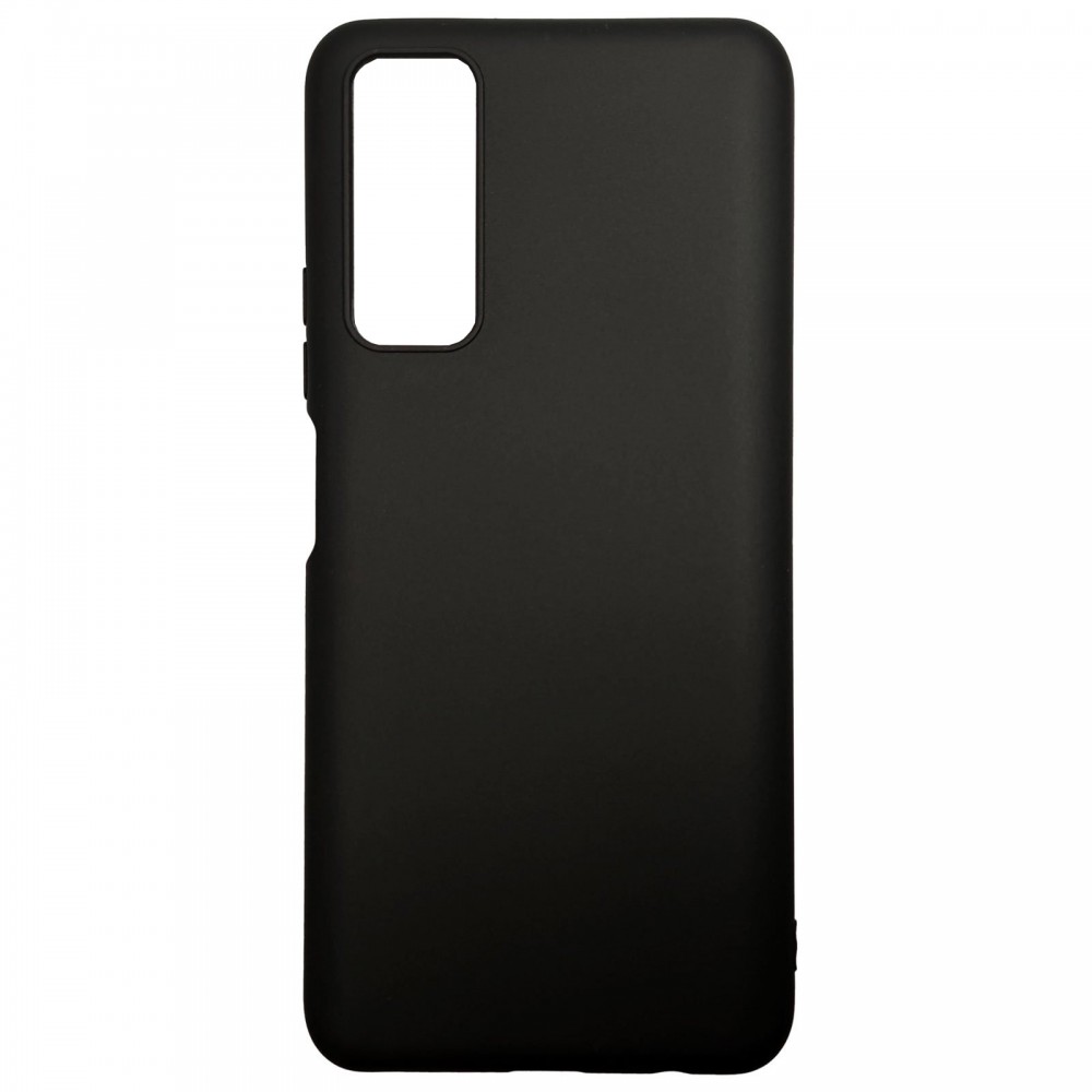 Husa Huawei P Smart 2021 Matt TPU, silicon moale, negru 3
