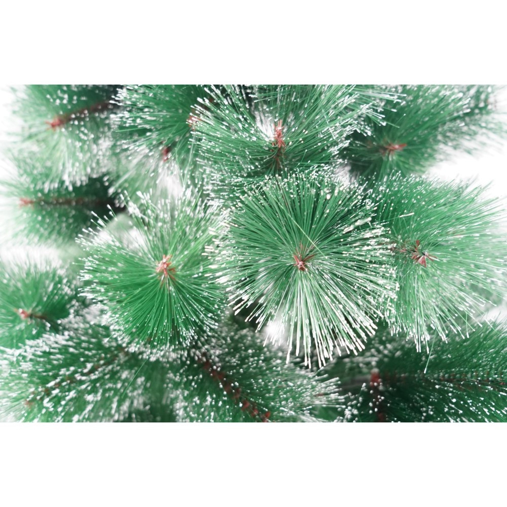 Brad artificial de Craciun tip pin nins, inaltime 120 cm, interior/exterior, suport inclus 4
