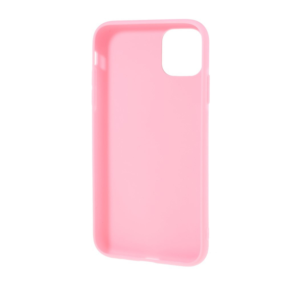 Husa Apple iPhone 12 Pro Max, Matt TPU, silicon moale, roz pal 2