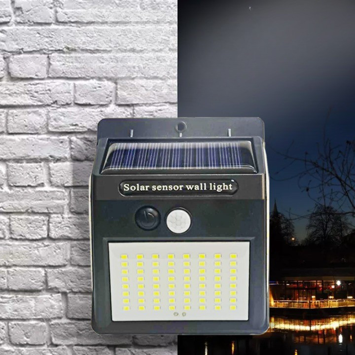Lampa solara LS64, 64 de LED-uri, senzor de miscare 2