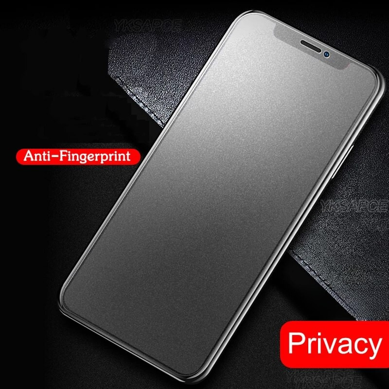 Folie de sticla Apple iPhone 14 Plus / 13 Pro Max, Full Glue Mate Privacy, margini negre, mata 3