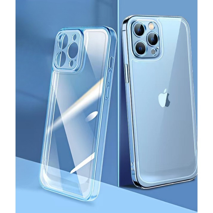 Husa de protecție Apple iPhone 14 Pro, protectie camere, TPU transparent, grosime 2 mm 3
