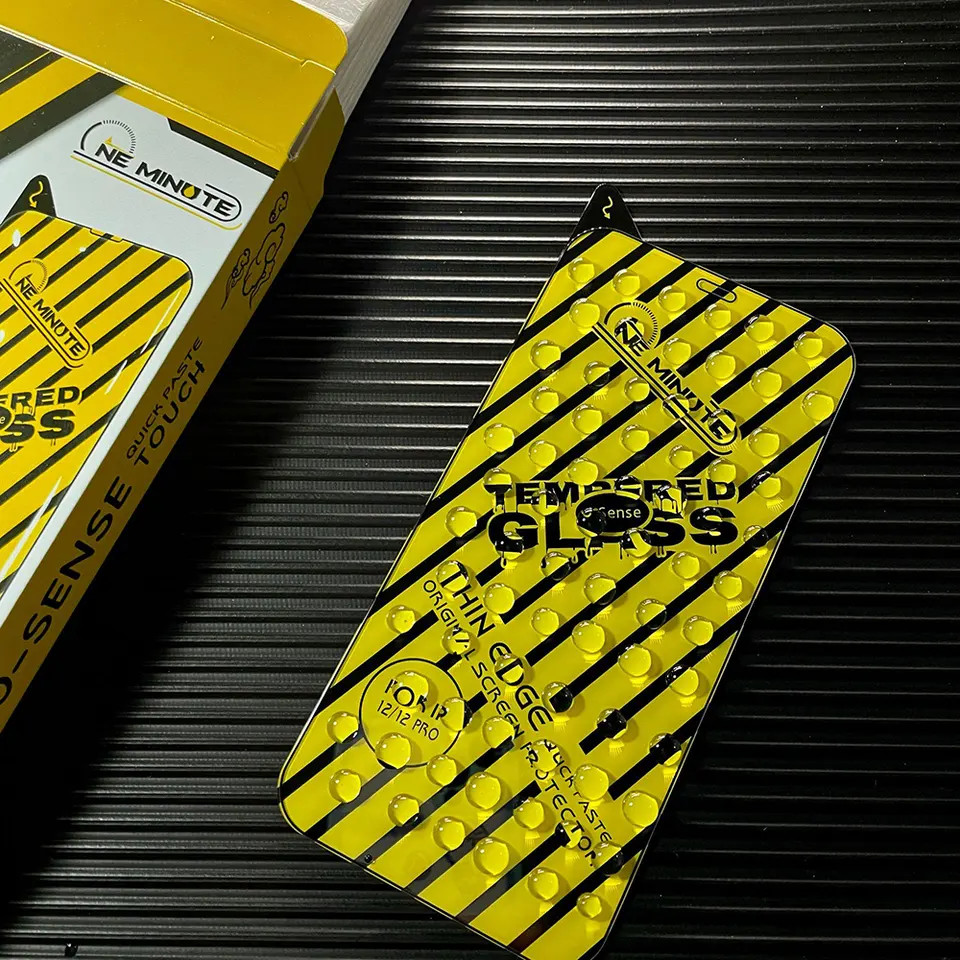 Folie sticla Apple iPhone 13 Pro Max / 14 Plus, O-Sense, 0.2 mm, margini negre 2
