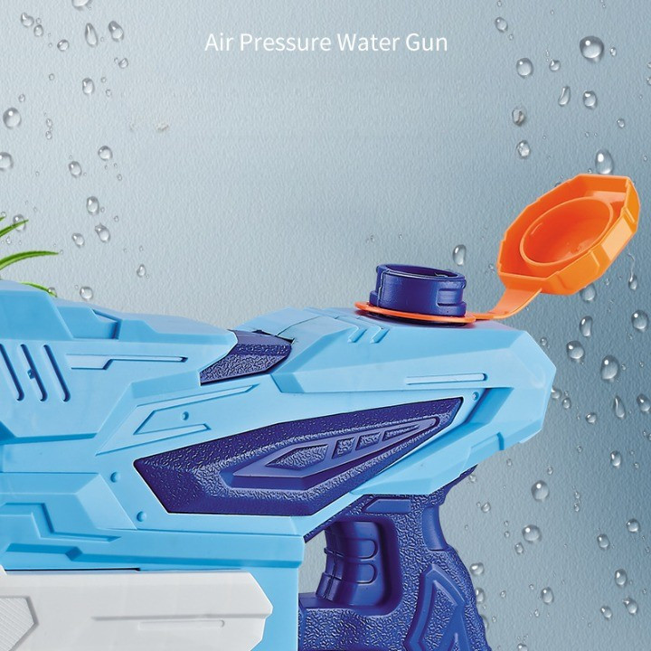 Jucarie pistol cu apa, plastic, 3 duze, rezervor 300 ml, 6 ani+, roz 4