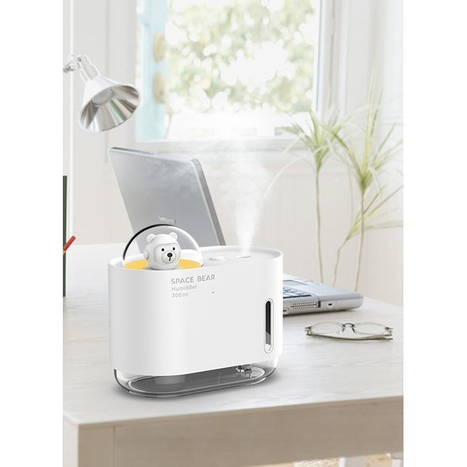 Umidificator Space Bear / Ursul Spatial, 300 ml, alb 3