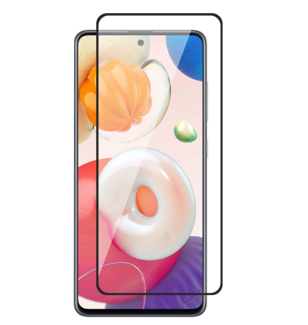 Folie sticla Samsung Galaxy A53, Full Glue 111D Crown, margini negre 2