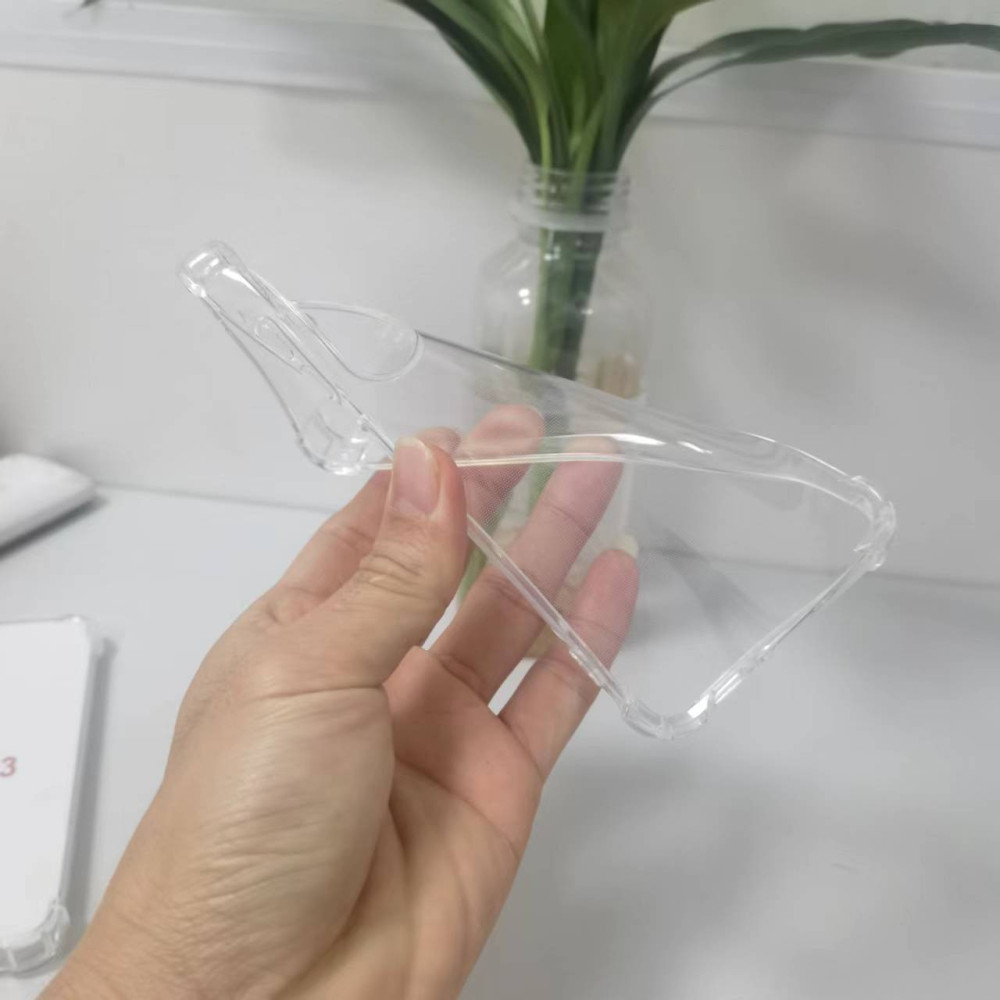 Husa Samsung Galaxy A14 5G, TPU transparent, intarituri in colturi, grosime 1,5 mm 4