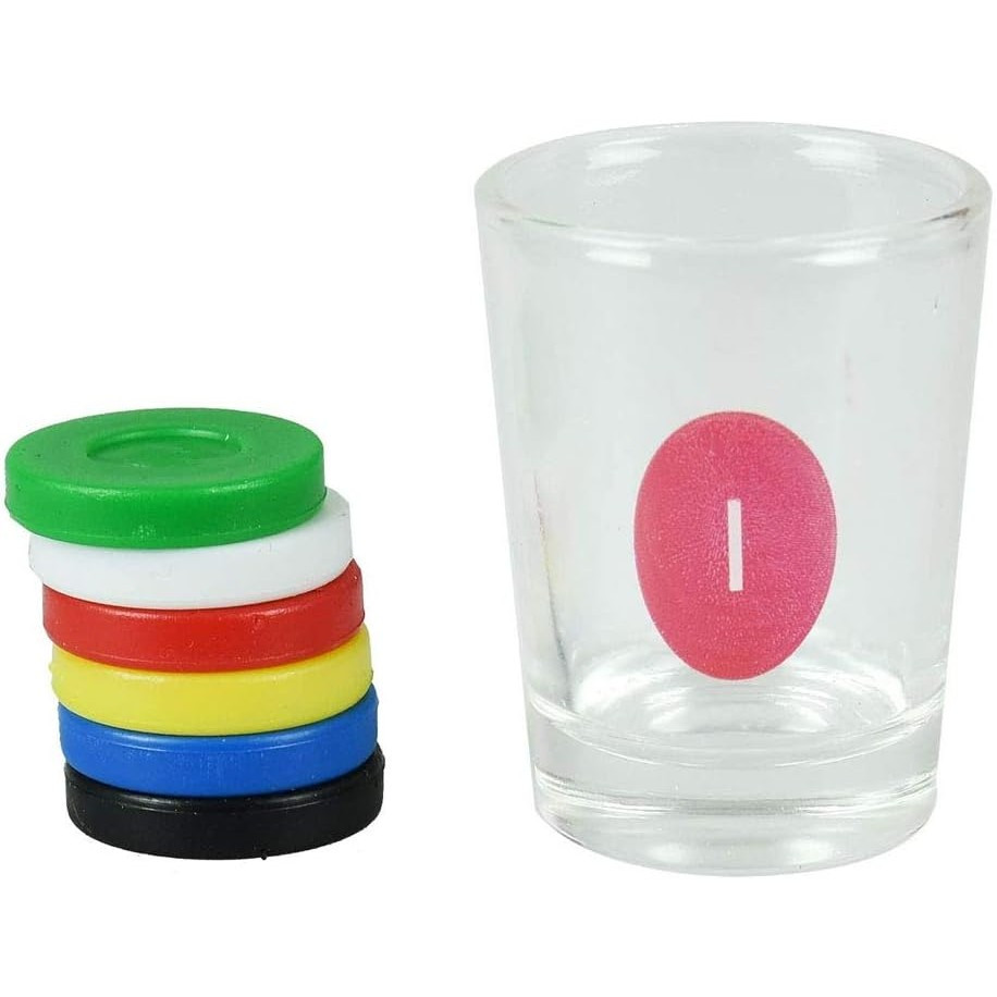 Joc de Baut Gravitational, pentru Petreceri, Interactiv, pana la 6 Jucatori, Pahare de Shot Incluse, 25.5 x 6.7 x 27.5 cm, Rosu 3