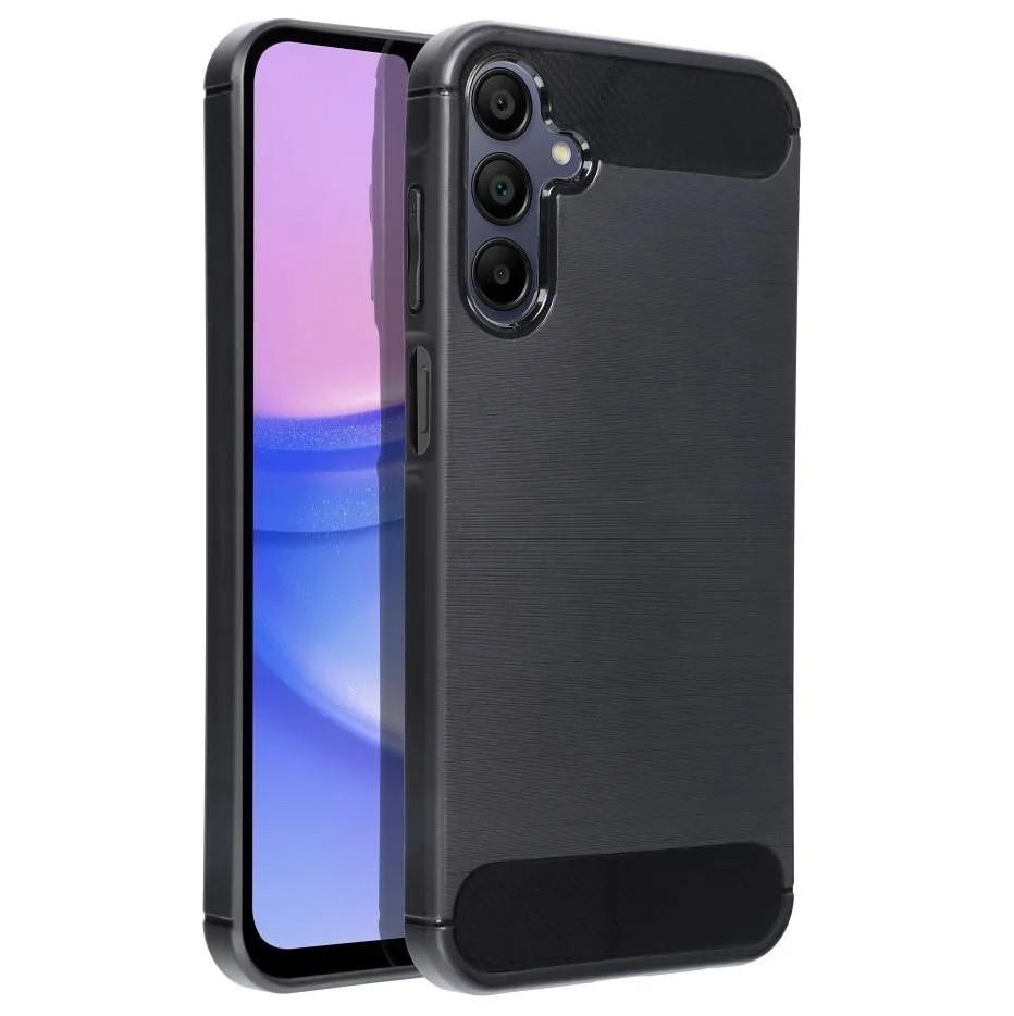 Husa Samsung Galaxy A55, Carbon Stripe, neagra 2