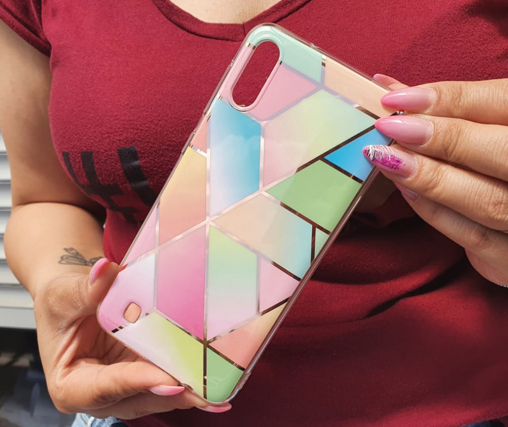 Husa protectie Mosaic pentru Apple iPhone 11 Pro Max, model 3 2