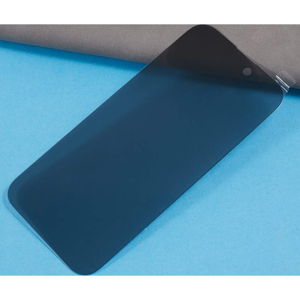 Folie de sticla Apple iPhone 16 Pro, Privacy Glass, margini usor curbate 2