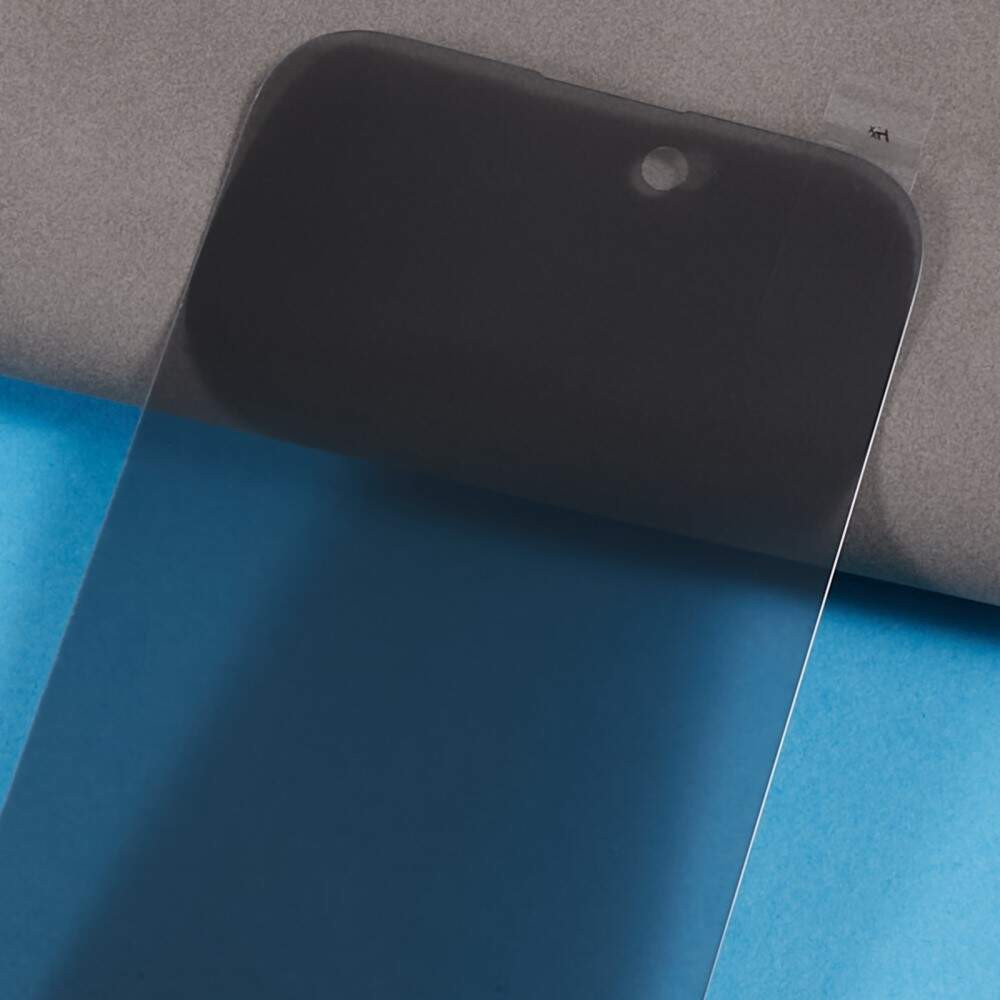 Folie de sticla Apple iPhone 16 Pro, Privacy Glass, margini usor curbate 3