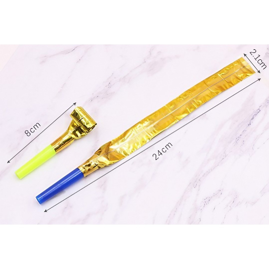 Set 6 Suflatori pentru Petrecere, Tematica Aniversare, 8 cm, Multicolore 5