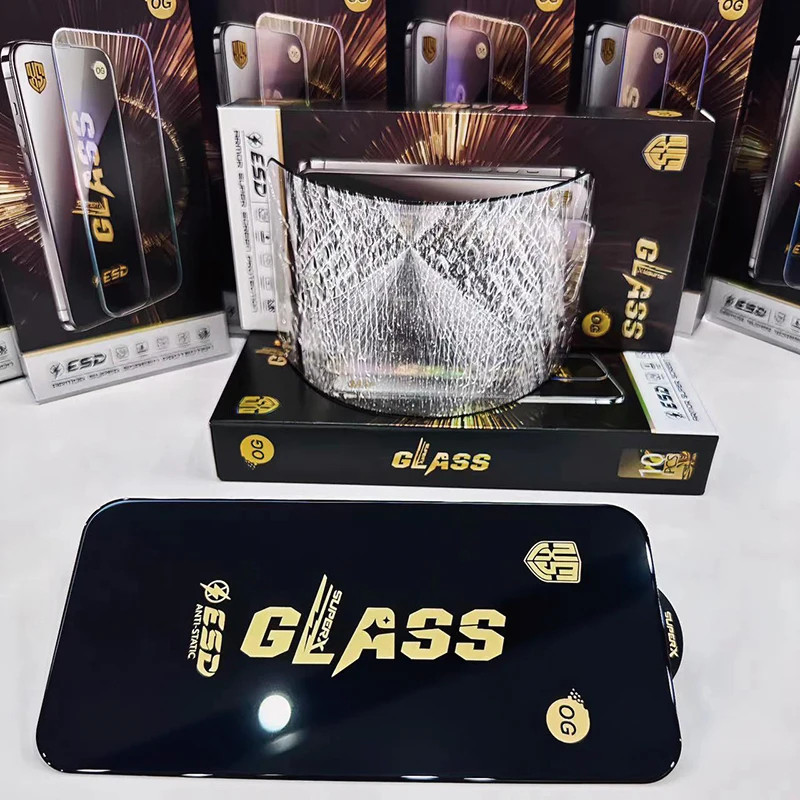 Folie sticla Apple iPhone 13/13 Pro, Full Glue SuperX, ESD, margini negre 5
