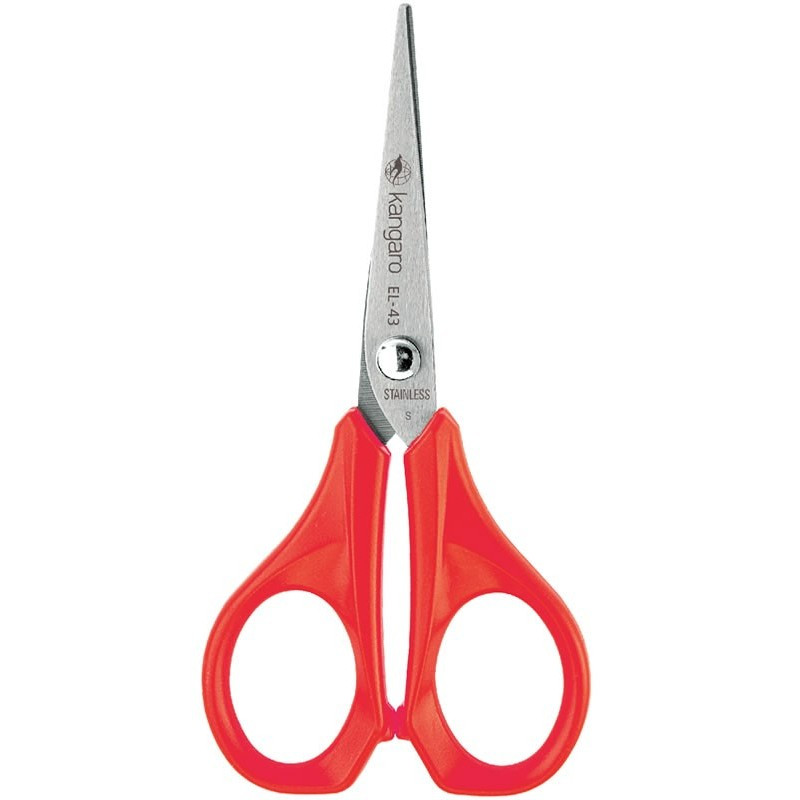 Foarfeca Kangaro Elegance EL-43/Y, 10.8 cm, lama inox, blister 2
