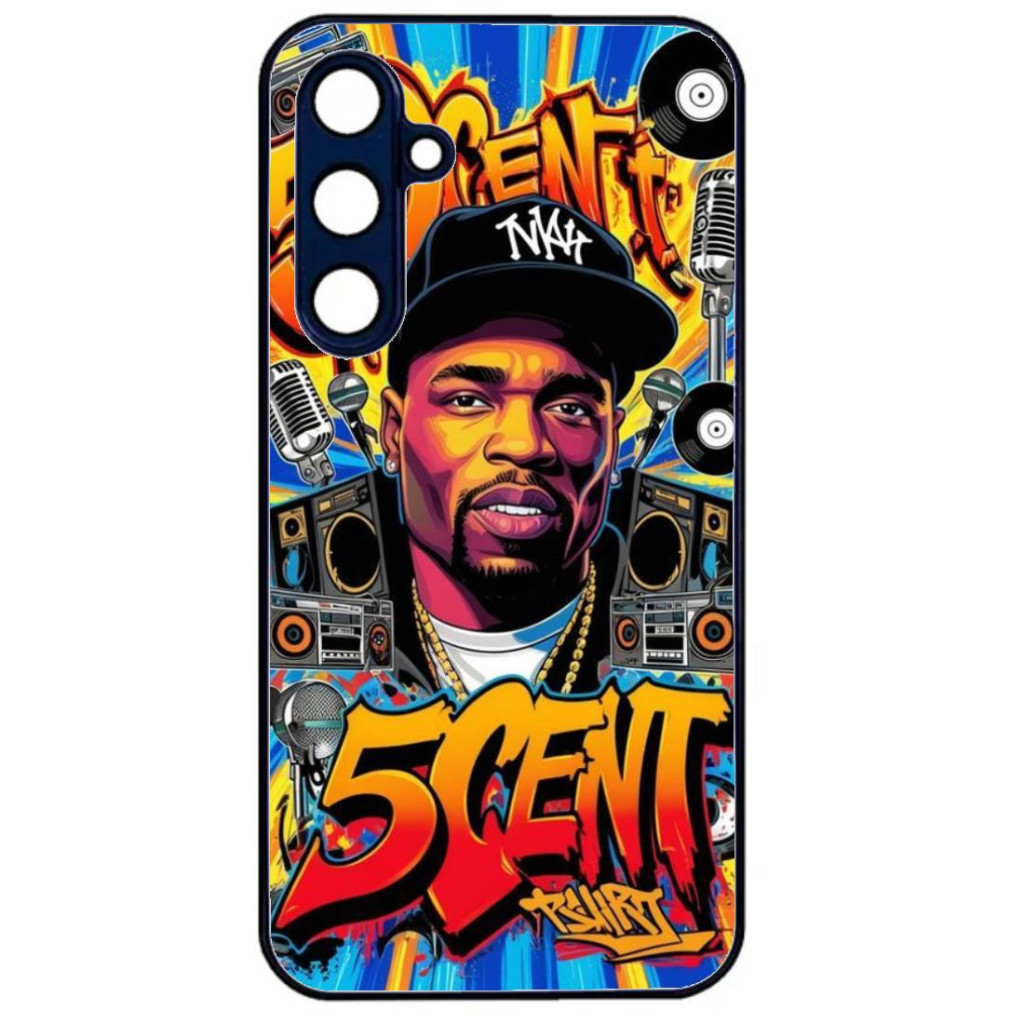 Husa Samsung Galaxy S23 FE, Colorful Aluminium TPU, design 50Cent