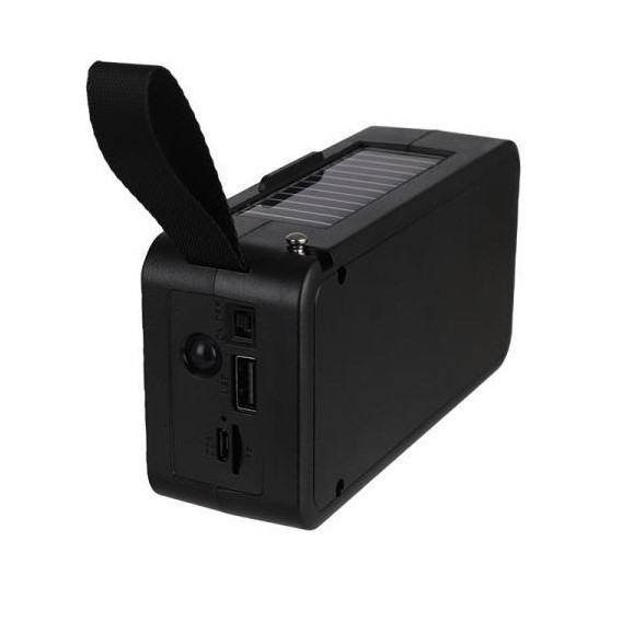 Boxa portabila HF-F6, Bluetooth, USB, TF, Radio FM, lanterna, handsfree, stand telefon, neagra 2