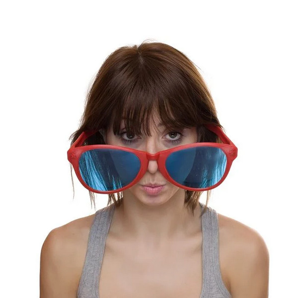 Ochelari mari de deghizare, diverse culori 3