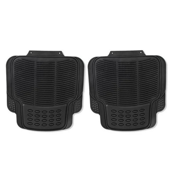 Set 4 covorase auto PVC, antiderapante, negre 2