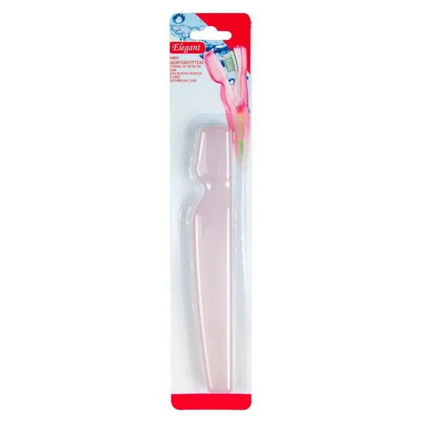 Cutie periuta de dinti de voiaj, 20.5 cm, roz 3