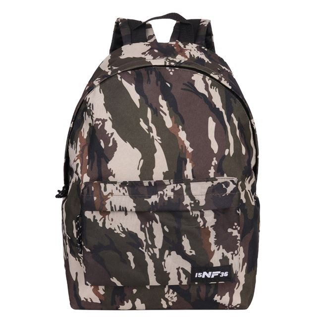 Ghiozdan 15NF36, 30 x 12 x 44 cm, model camuflaj 2
