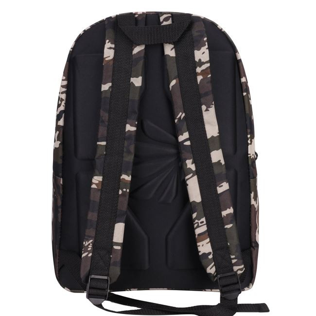 Ghiozdan 15NF36, 30 x 12 x 44 cm, model camuflaj 3