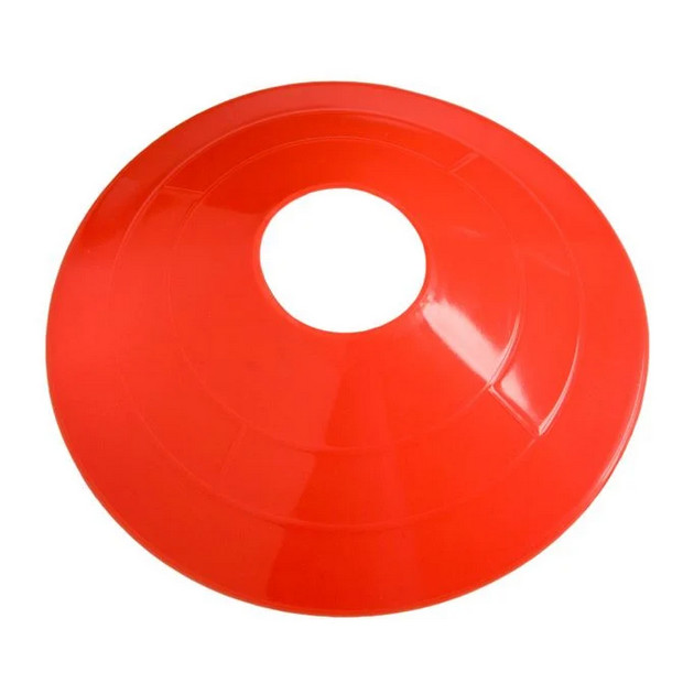 Discuri pentru antrenament, din plastic, 19 cm, portocalii, 4 bucati 2