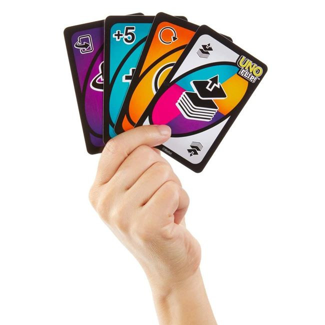 Joc de Societate UNO Carti Flip - Mattel 3