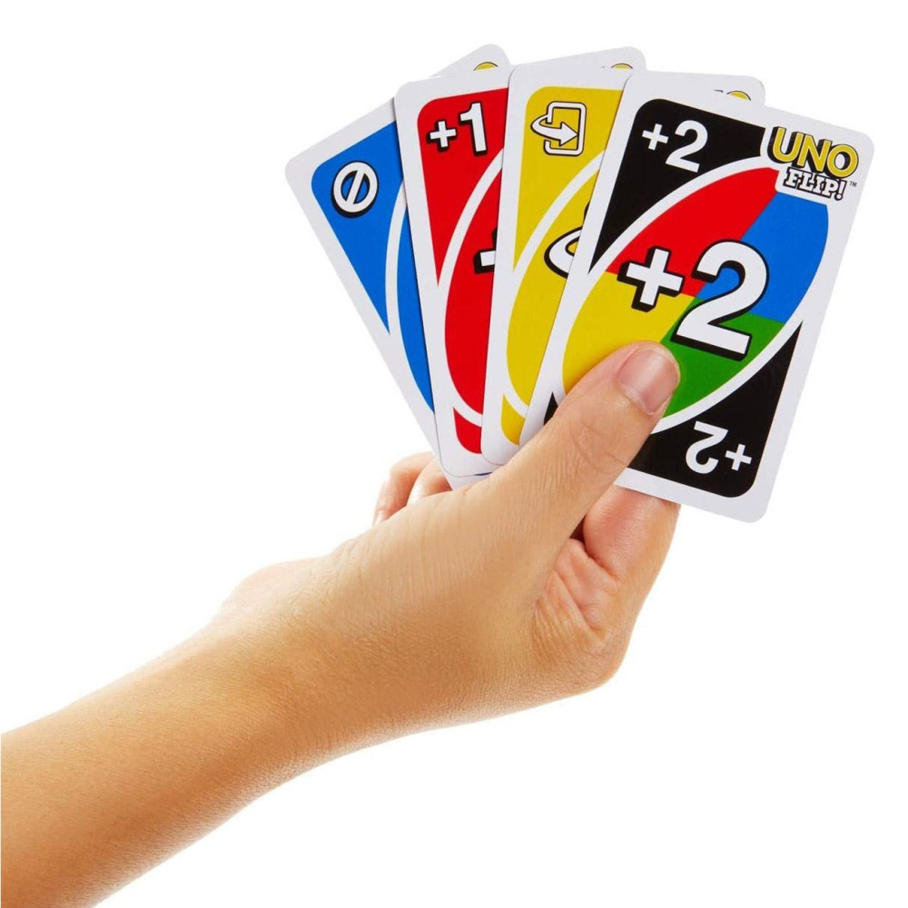 Joc de Societate UNO Carti Flip - Mattel 4